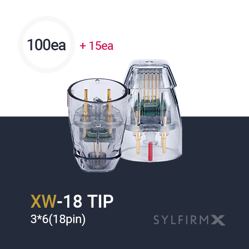 [실펌 X 전용 Tip] SYLFIRM X Tip-(XW-18) 100ea + 15ea